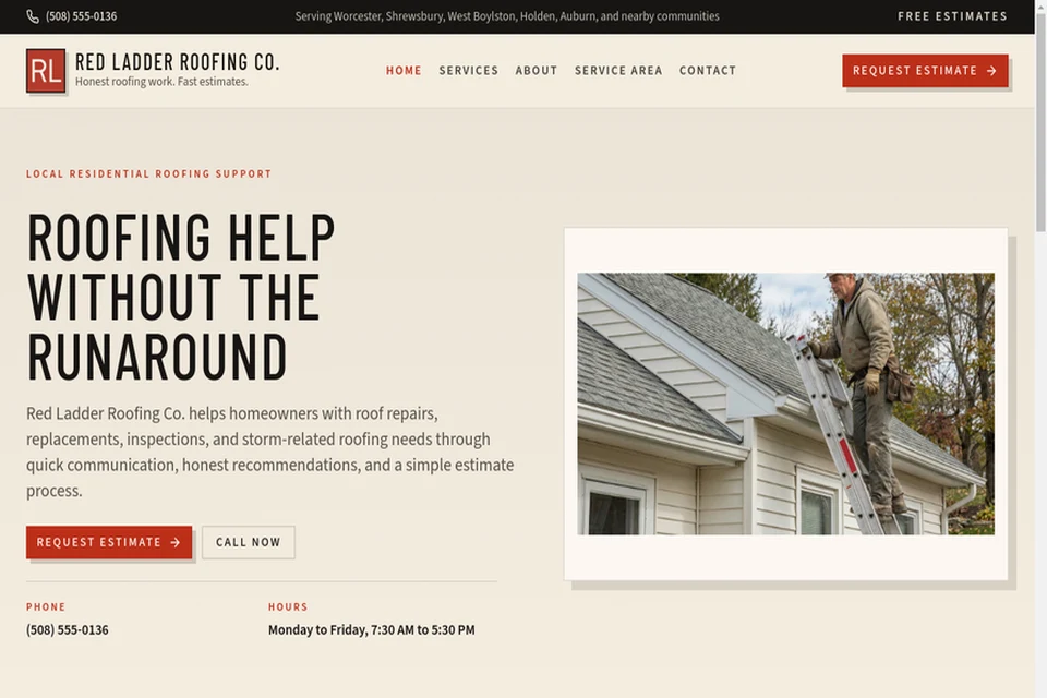 Red Ladder Roofing Co.